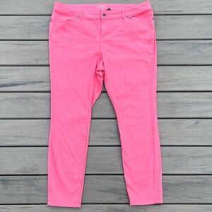 Eloquii; Curvy Women's; Vibrant Pink; Soft & Stretchy Mom Jeans; Minor Wear; 18w